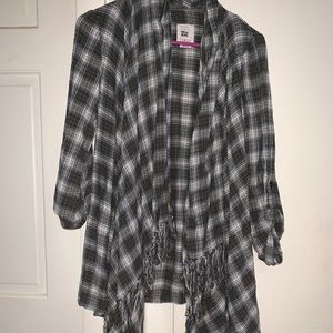 BillaBong plaid sweater